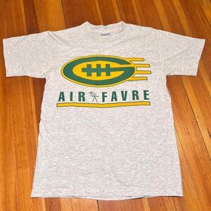 Nfl 1993 AIR FARVE Men's Grey T-shirt